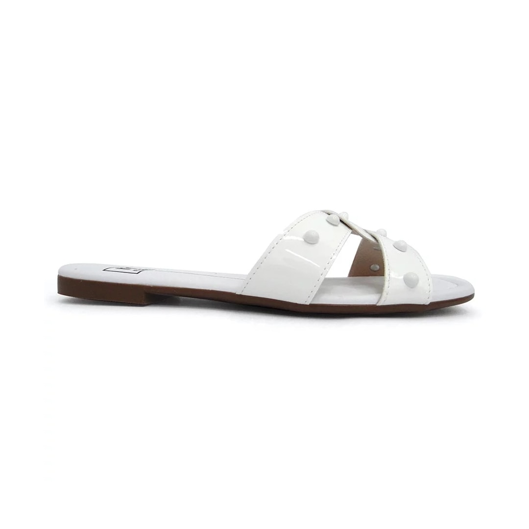 Chinelo Moleca Rasteira Feminina 5435.428 Branco Chinelo Moleca Rasteira Feminina 5435.428 Branco