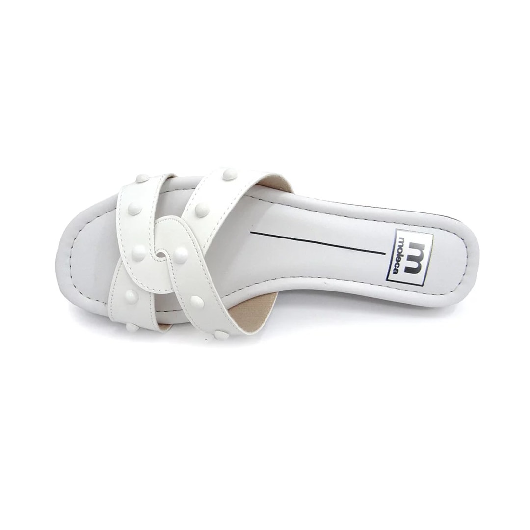 Chinelo Moleca Rasteira Feminina 5435.428 Branco Chinelo Moleca Rasteira Feminina 5435.428 Branco