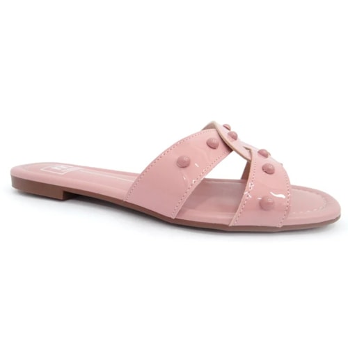 Chinelo Moleca Rasteira Feminina 5435.428 Rosa