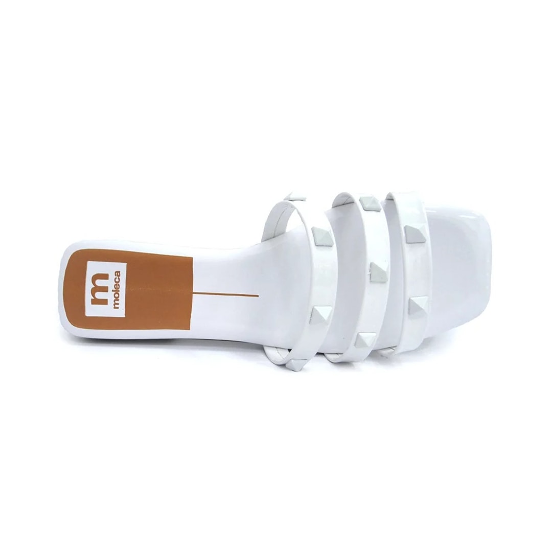 Chinelo Moleca Rasteira Feminina 5462.108 Branco