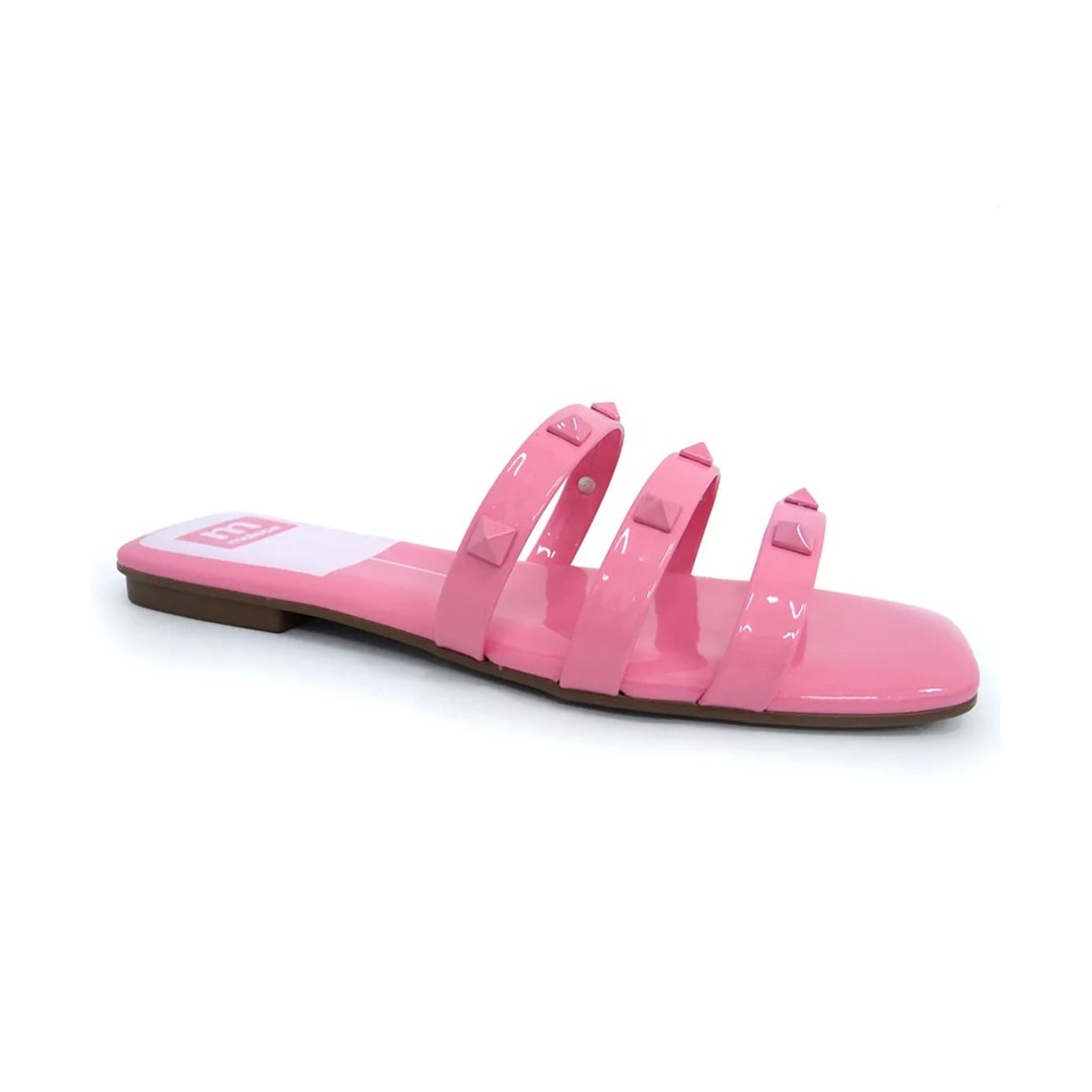 Chinelo Moleca Rasteira Feminina 5462.108 Rosa