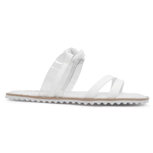 Chinelo Moleca Rasteira Feminina 5464.106 Branco