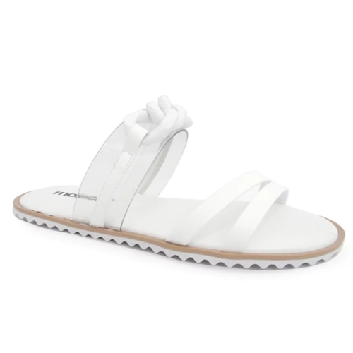 Chinelo Moleca Rasteira Feminina 5464.106 Branco