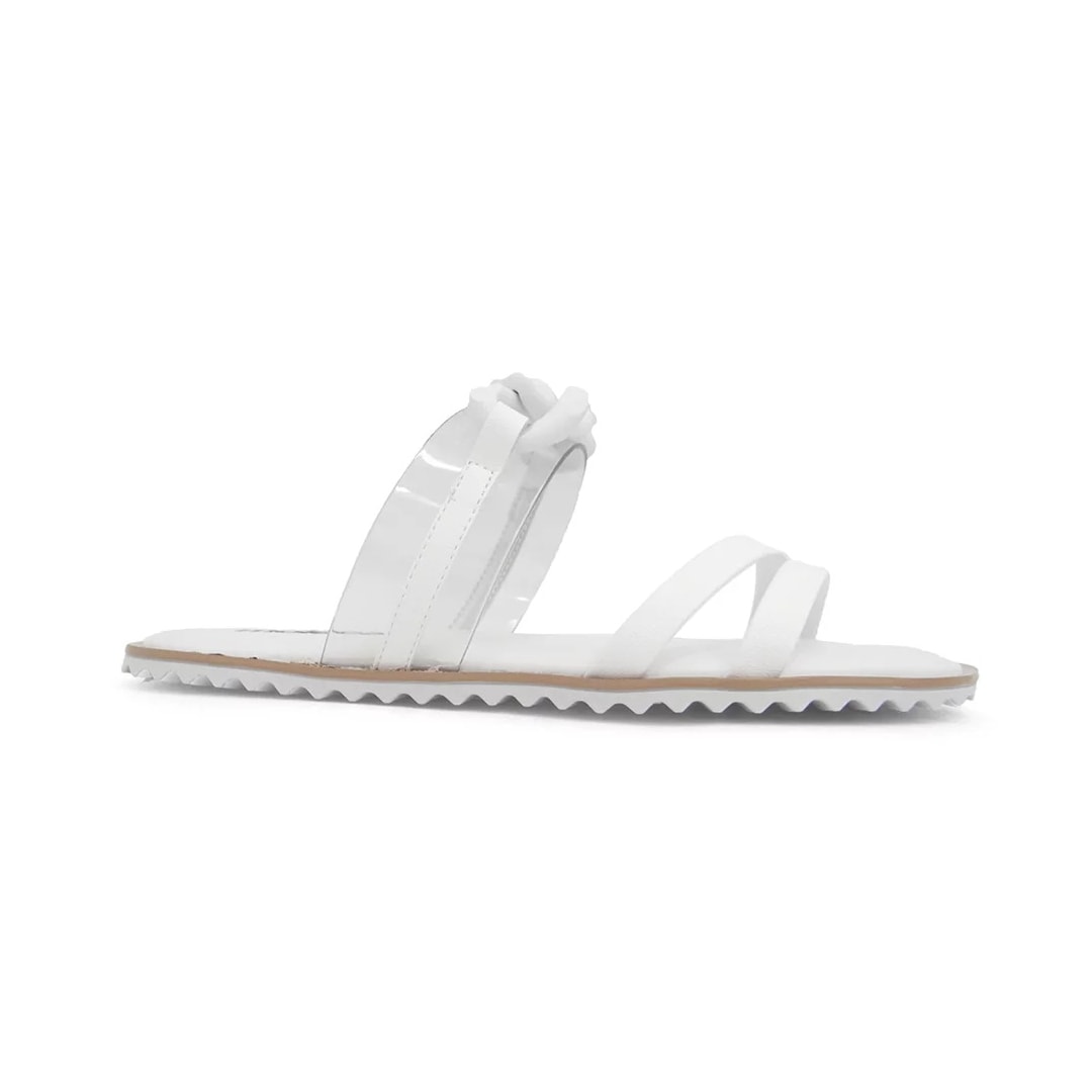 Chinelo Moleca Rasteira Feminina 5464.106 Branco Chinelo Moleca Rasteira Feminina 5464.106 Branco