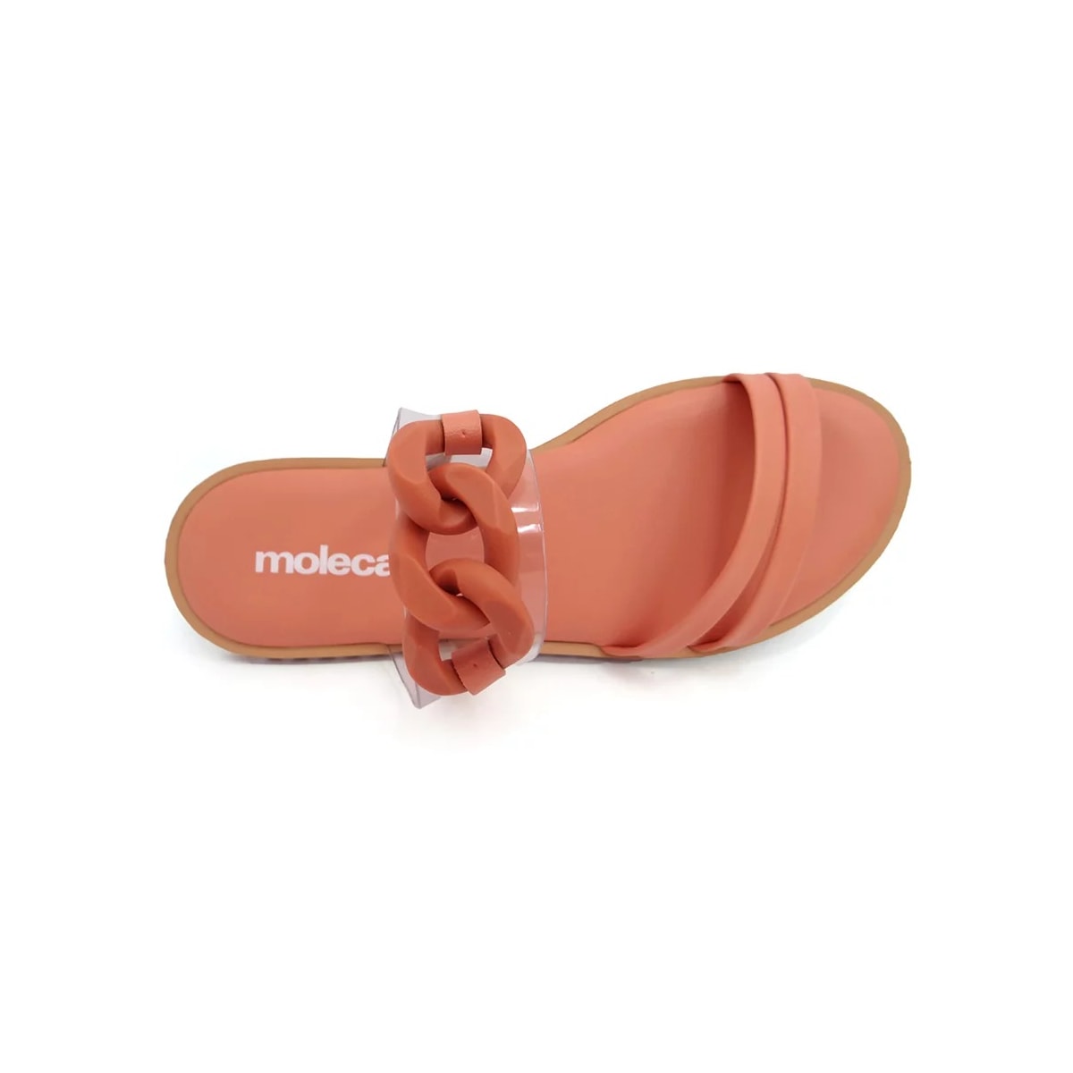 Chinelo Moleca Rasteira Feminina 5464.106 Coral Chinelo Moleca Rasteira Feminina 5464.106 Coral