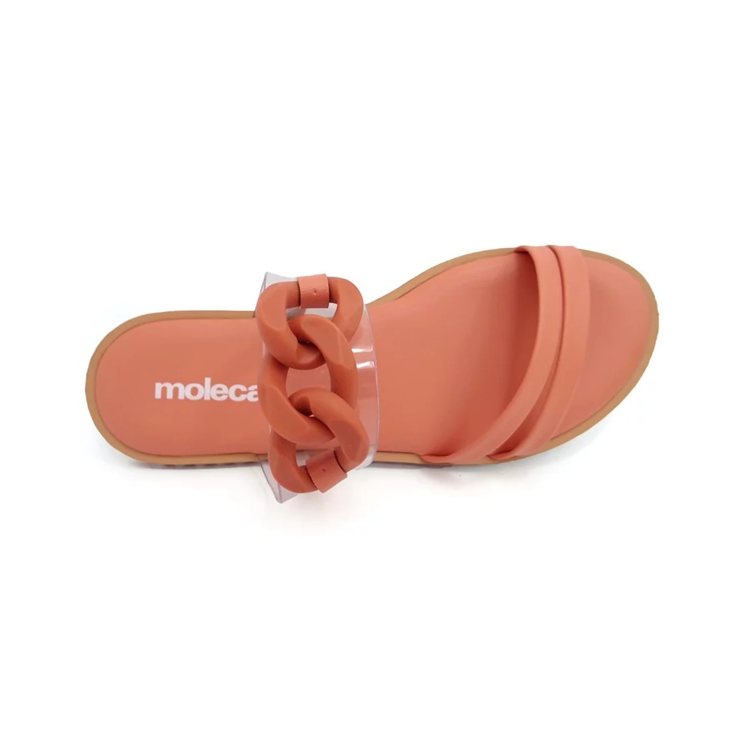 Chinelo Moleca Rasteira Feminina 5464.106 Coral Chinelo Moleca Rasteira Feminina 5464.106 Coral