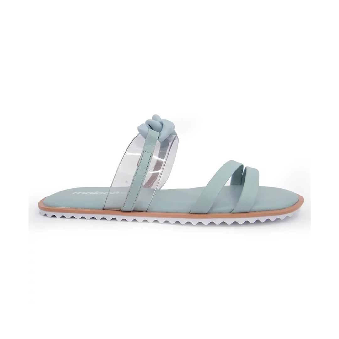 Chinelo Moleca Rasteira Feminina 5464.106 Light Turquesa Chinelo Moleca Rasteira Feminina 5464.106 Light Turquesa