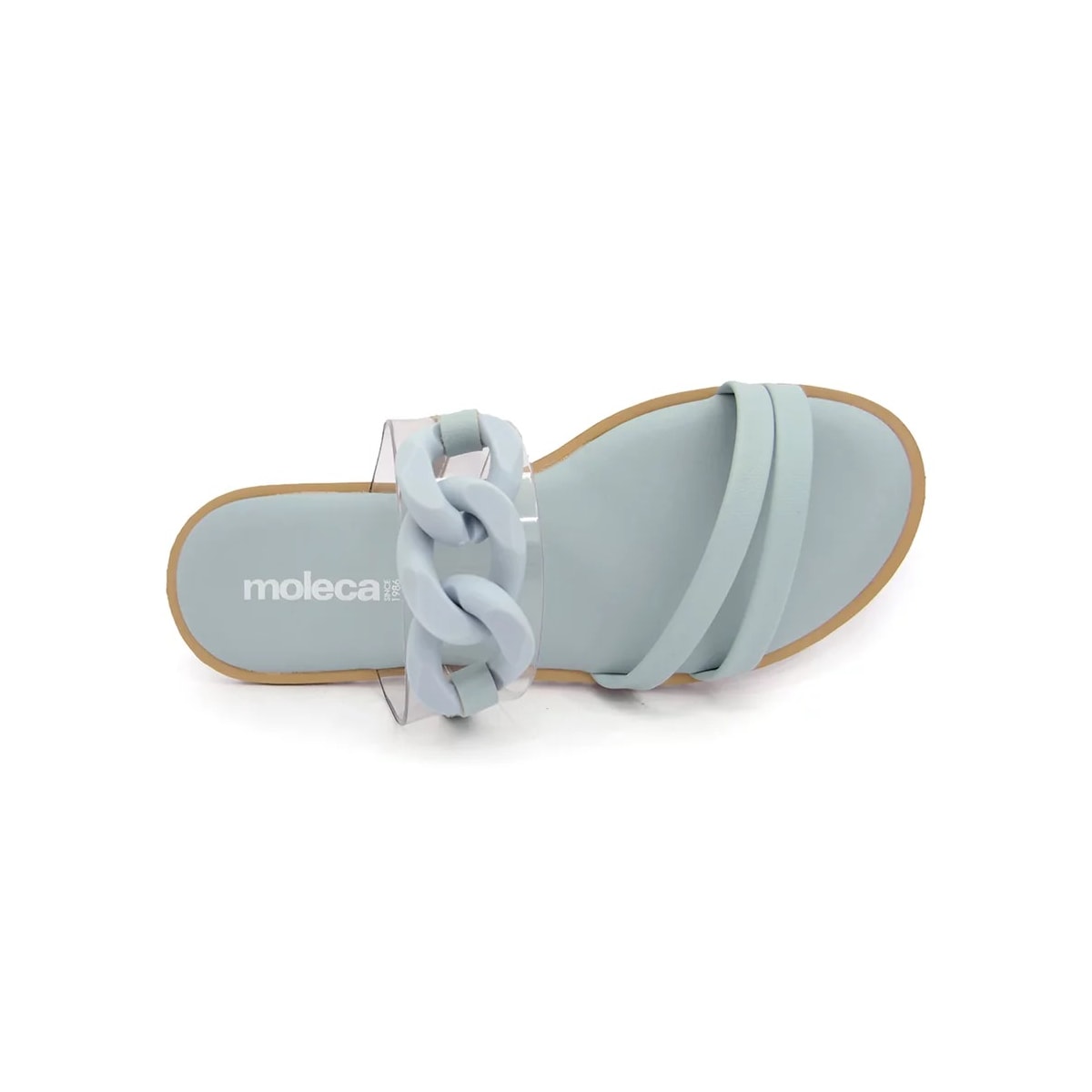 Chinelo Moleca Rasteira Feminina 5464.106 Light Turquesa Chinelo Moleca Rasteira Feminina 5464.106 Light Turquesa