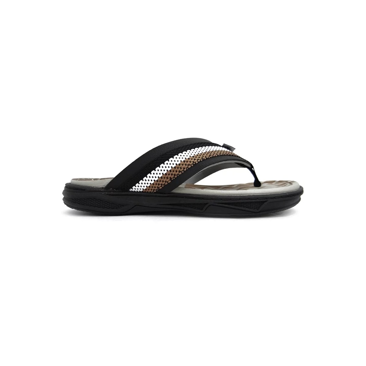 Chinelo Molekinho Kids Menino 2402.434 Preto/Branco/Caramel Chinelo Molekinho Kids Menino 2402.434 Preto/Branco/Caramel