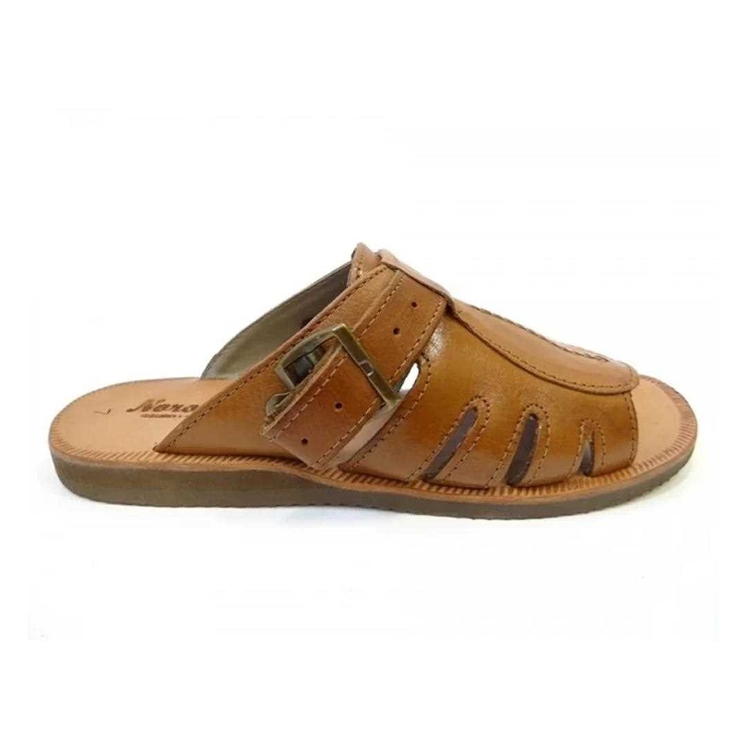 Chinelo Monge De Couro 104 Conhaque Chinelo Monge De Couro 104 Conhaque