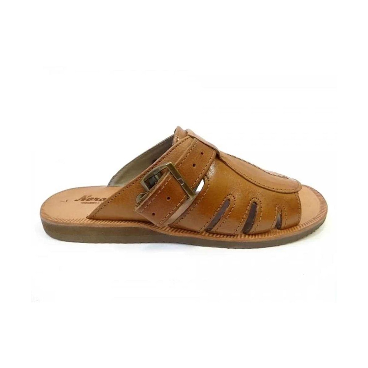 Chinelo Monge De Couro 104 Conhaque Chinelo Monge De Couro 104 Conhaque