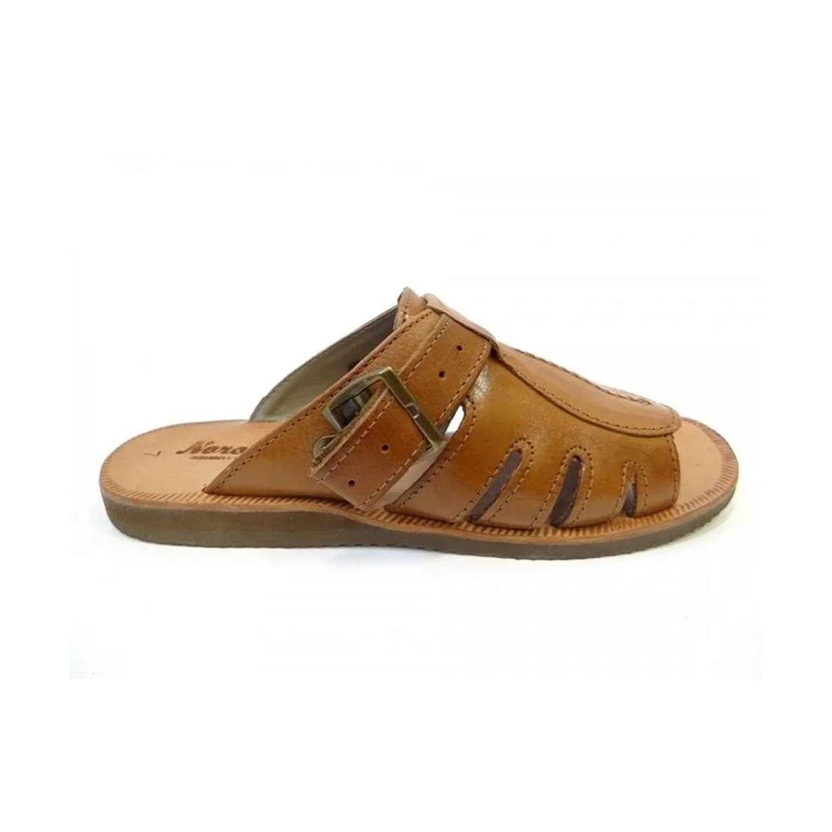 Chinelo Monge De Couro 104 Conhaque Chinelo Monge De Couro 104 Conhaque