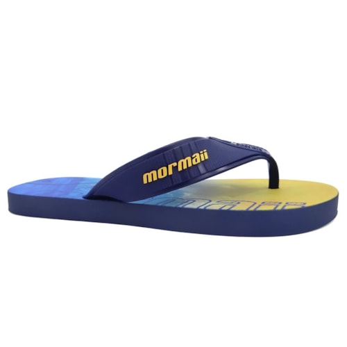 Chinelo Mormaii Tropical Dedo Grendene 10591 Azul/Azul/Amarelo