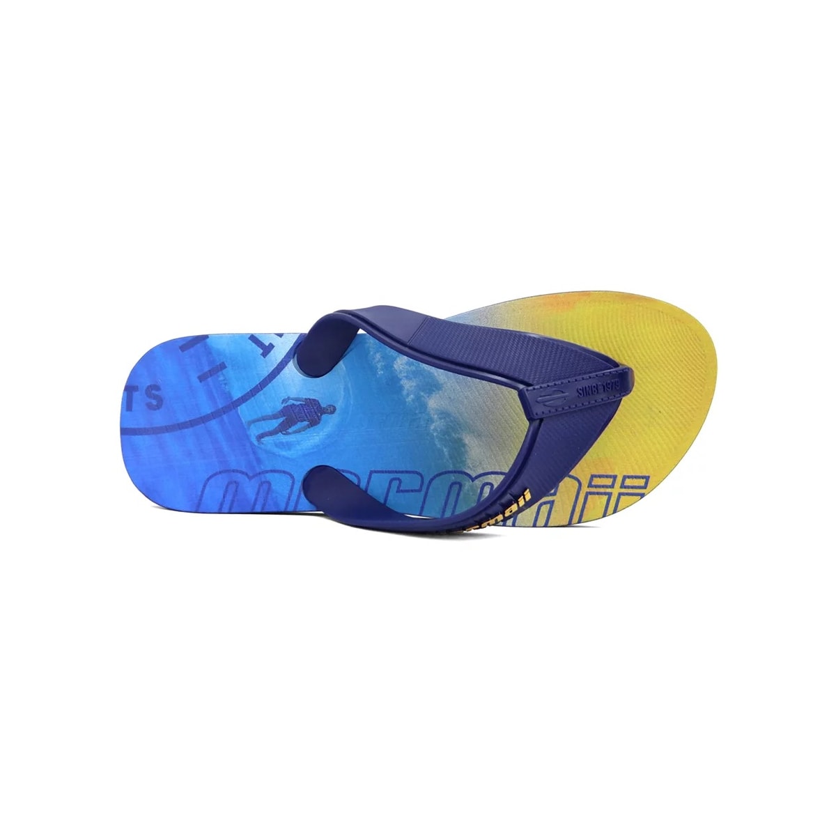 Chinelo Mormaii Tropical Dedo Grendene 10591 Azul/Azul/Amarelo Chinelo Mormaii Tropical Dedo Grendene 10591 Azul/Azul/Amarelo