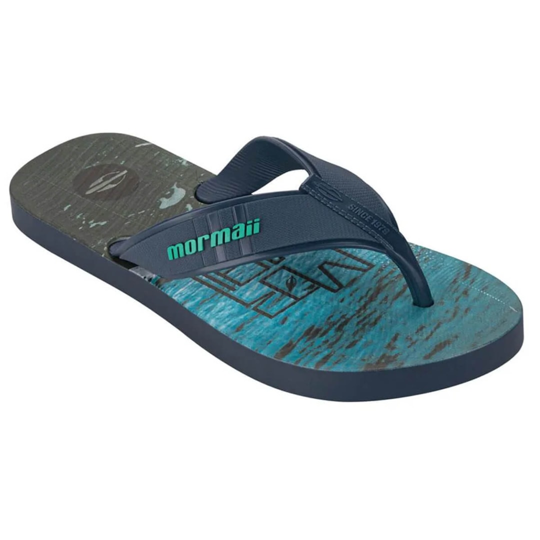 Chinelo Mormaii Tropical Dedo Grendene 10591 azul/azul/azul