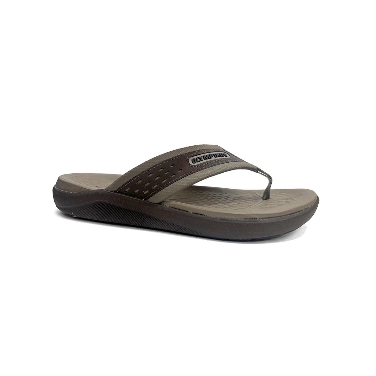 Chinelo Olympikus Masculino 921 Chocolate/Castor Chinelo Olympikus Masculino 921 Chocolate/Castor
