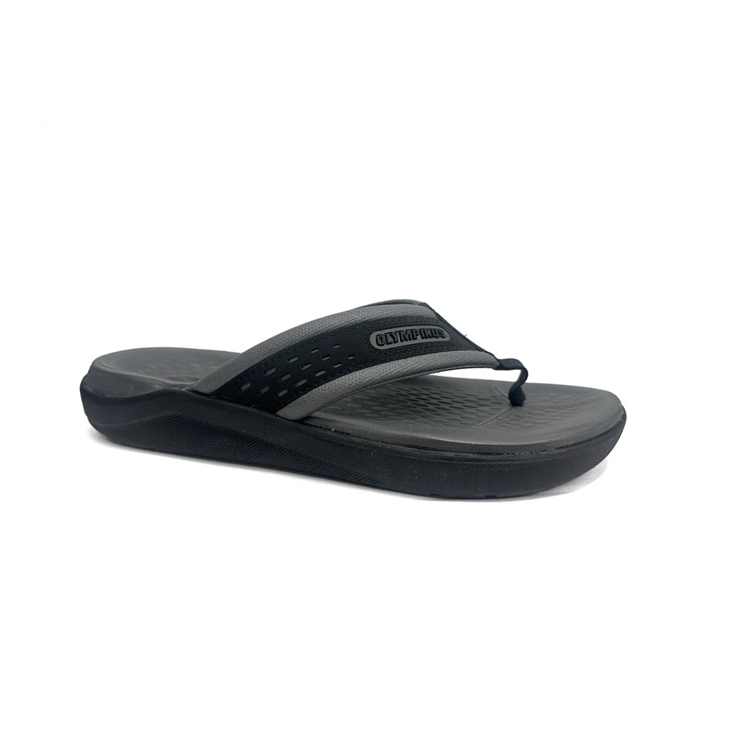Chinelo Olympikus Masculino 921 Preto/Chumbo