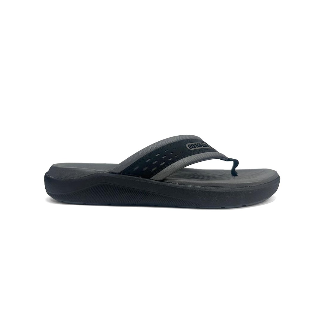 Chinelo Olympikus Masculino 921 Preto/Chumbo