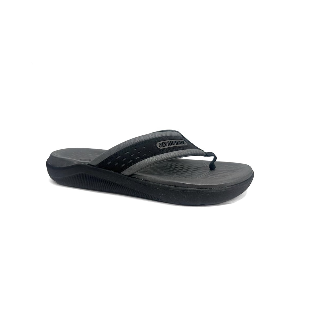 Chinelo Olympikus Masculino 921 Preto/Chumbo Chinelo Olympikus Masculino 921 Preto/Chumbo