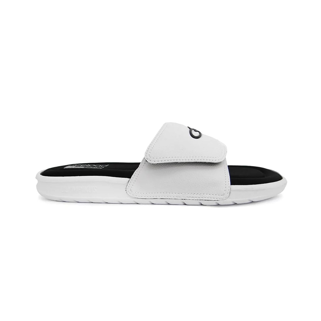 Chinelo Olympikus Masculino Gaspea Meubourne Branco/Preto