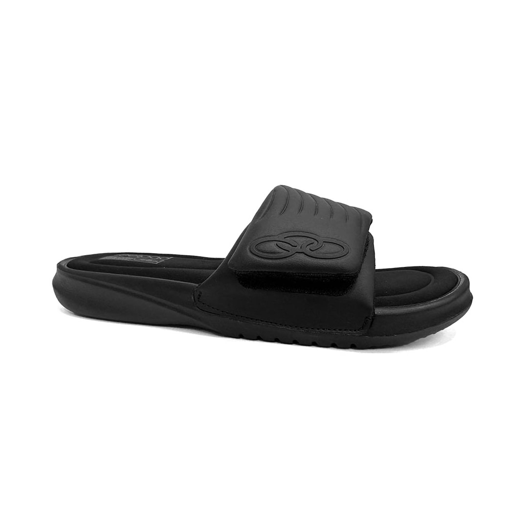 Chinelo Olympikus Masculino Gaspea Meubourne Preto/Branco