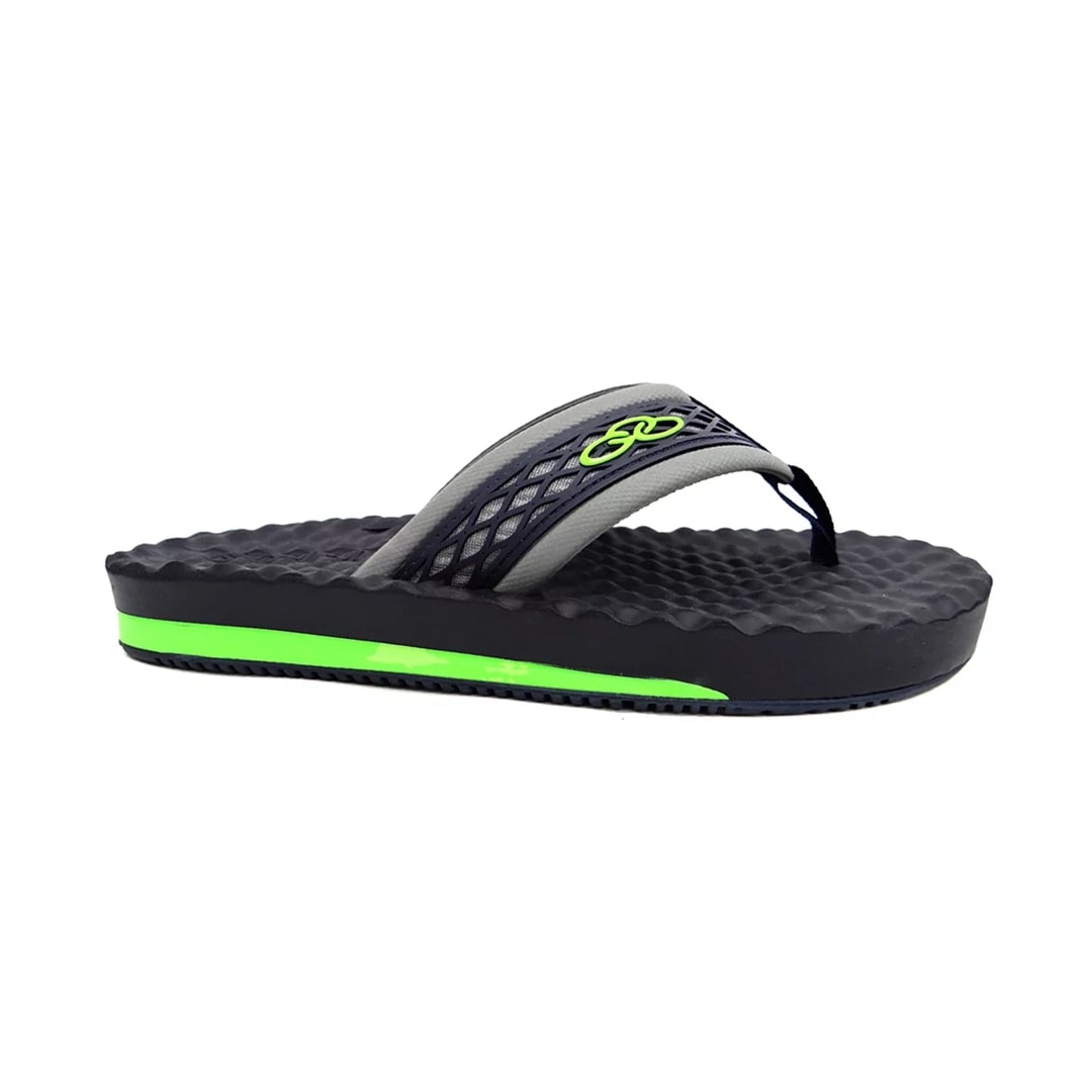 Chinelo Olympikus Masculino Nassau Chumbo/Marinho