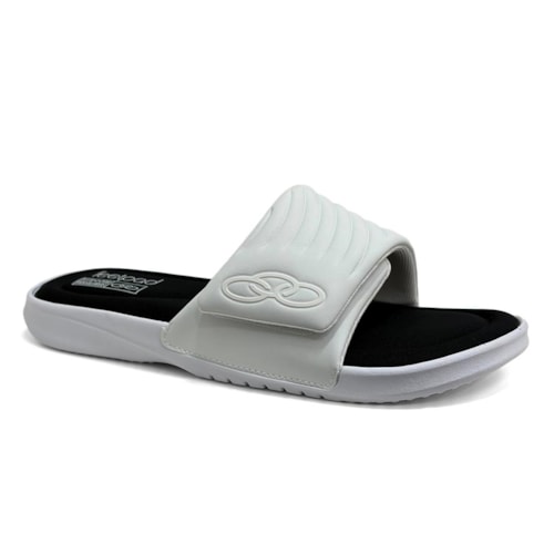 Chinelo Olympikus Masculino Regulável Melbourne 2 Q31092 Branco