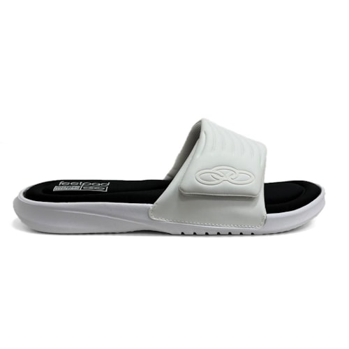 Detalhe - Chinelo Olympikus Masculino Regulável Melbourne 2 Q31092 Branco