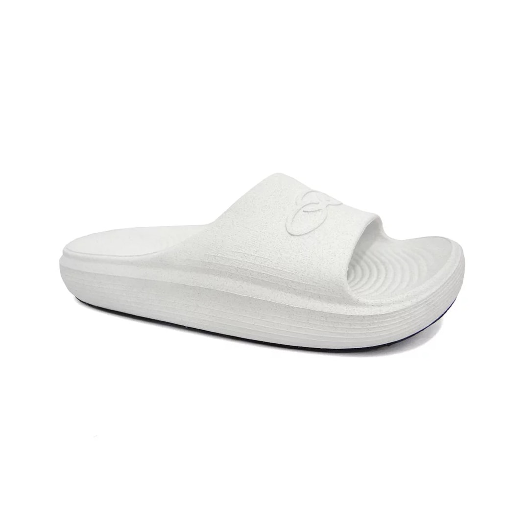 Chinelo Olympikus Masculino Sereno Branco Floco