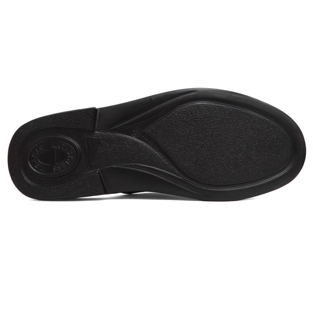 Chinelo Opananken de Couro Anatômico 66906 Cafe