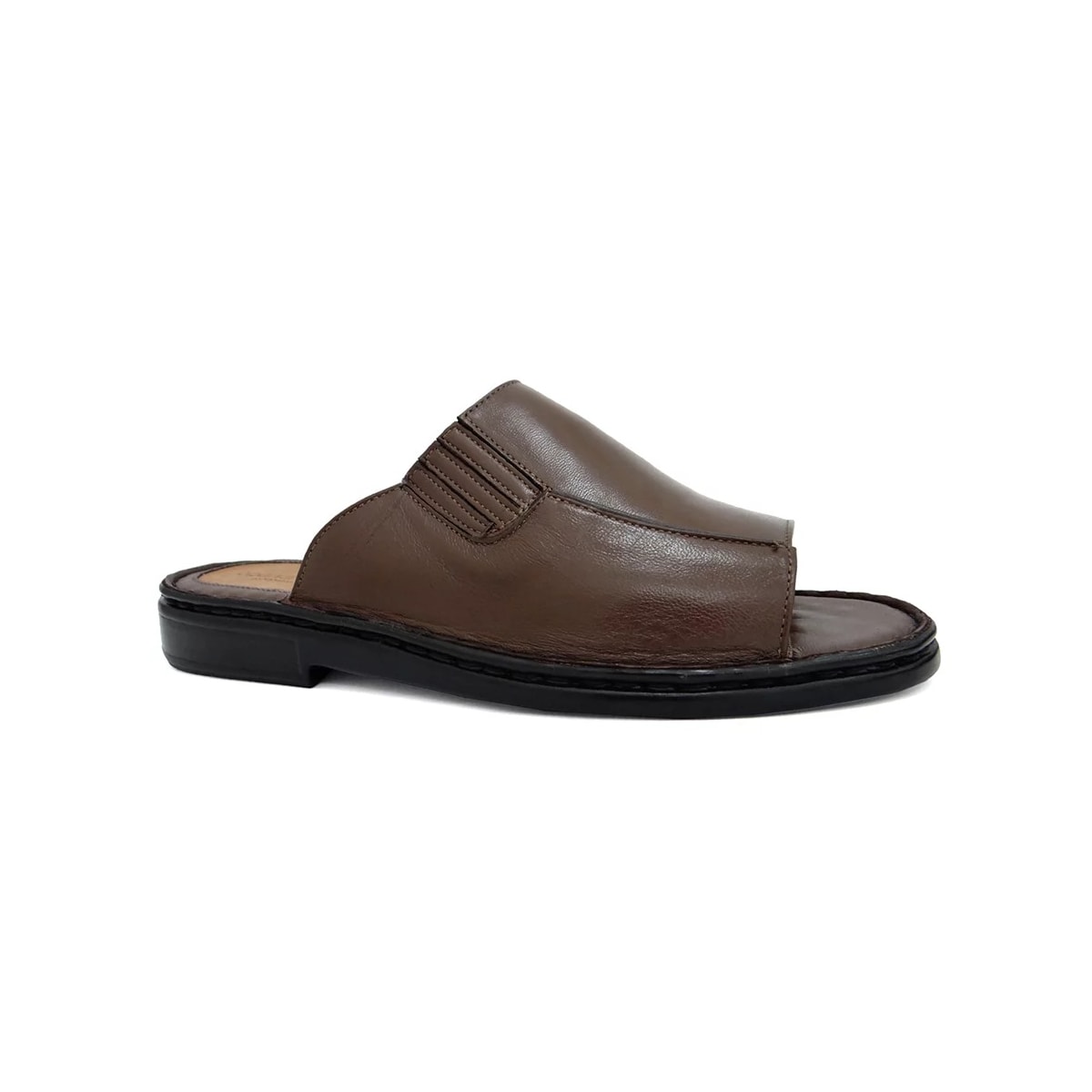 Chinelo Opananken de Couro Anatômico 66906 Havana/Cafe Chinelo Opananken de Couro Anatômico 66906 Havana/Cafe