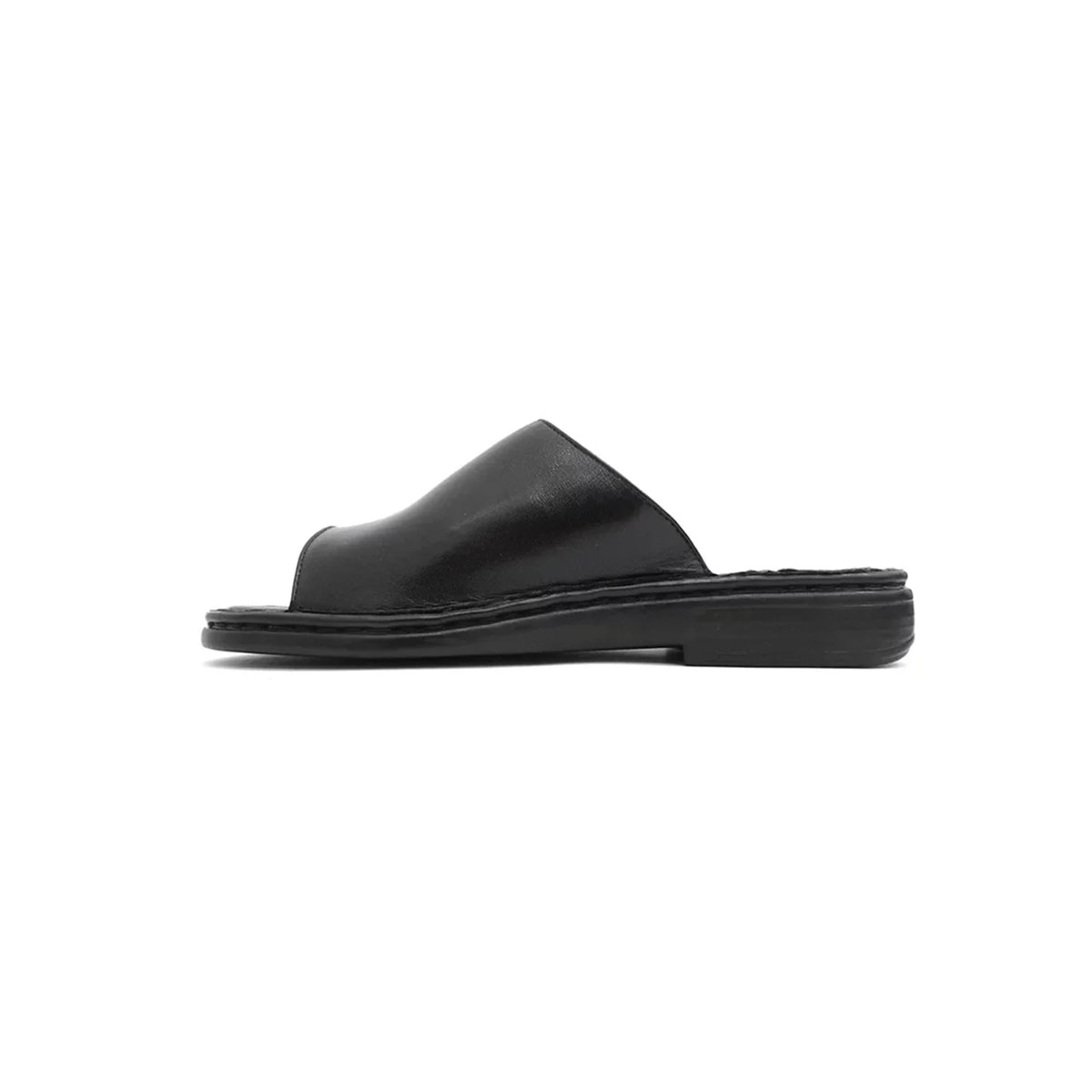 Chinelo Opananken de Couro Anatômico 66906 Preto Chinelo Opananken de Couro Anatômico 66906 Preto