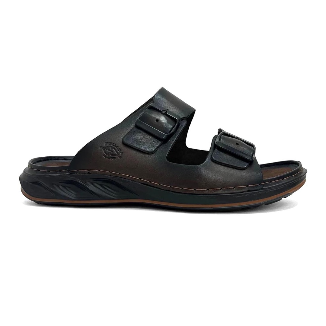 Chinelo Pegada De Couro 134106 Cravo