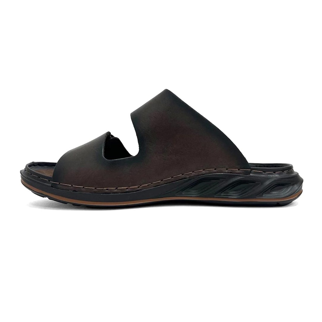 Chinelo Pegada De Couro 134106 Cravo