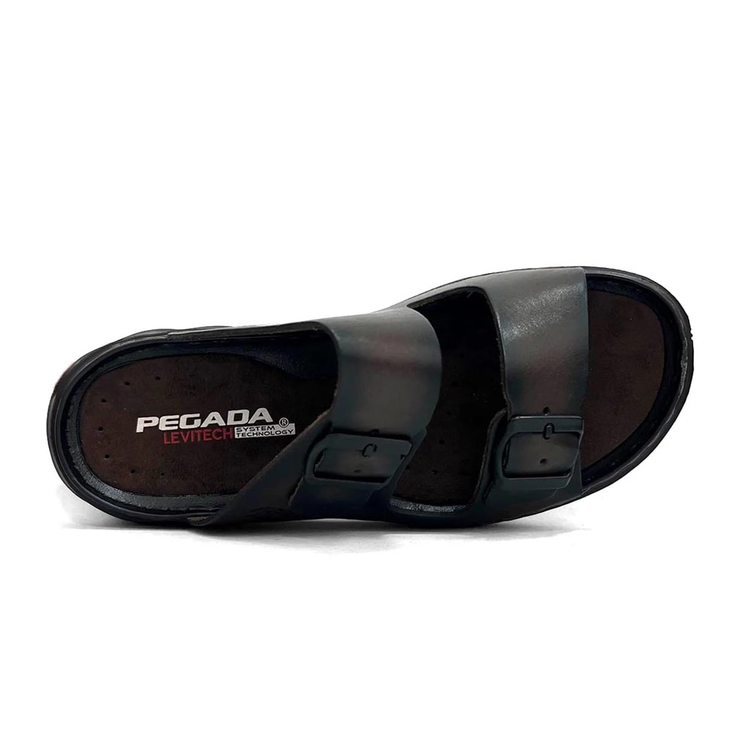 Chinelo Pegada De Couro 134106 Cravo Chinelo Pegada De Couro 134106 Cravo