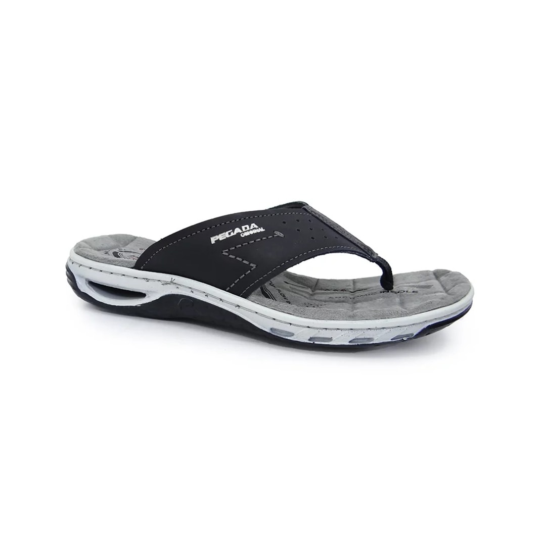 Chinelo Pegada  de Couro de Dedo 131663 Blue