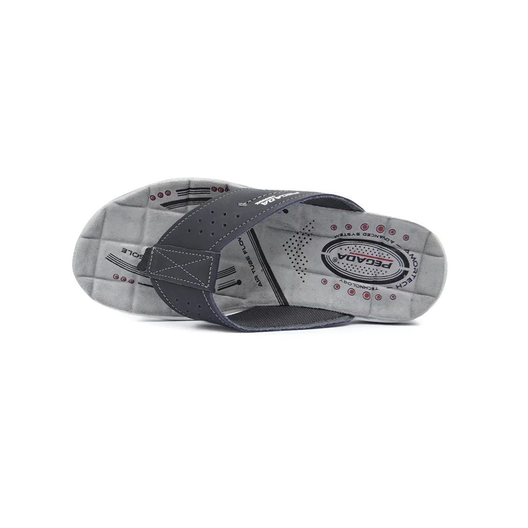Chinelo Pegada  de Couro de Dedo 131663 Blue