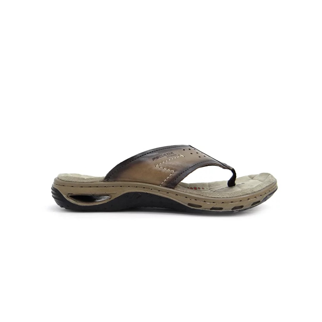 Chinelo Pegada de Couro de Dedo 131663 Rato Chinelo Pegada de Couro de Dedo 131663 Rato