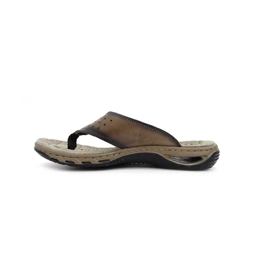 Chinelo Pegada  de Couro de Dedo 131663 Rato