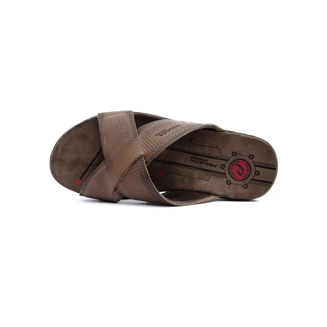 Chinelo Pegada de Couro Masculino 130683 Rato Chinelo Pegada de Couro Masculino 130683 Rato