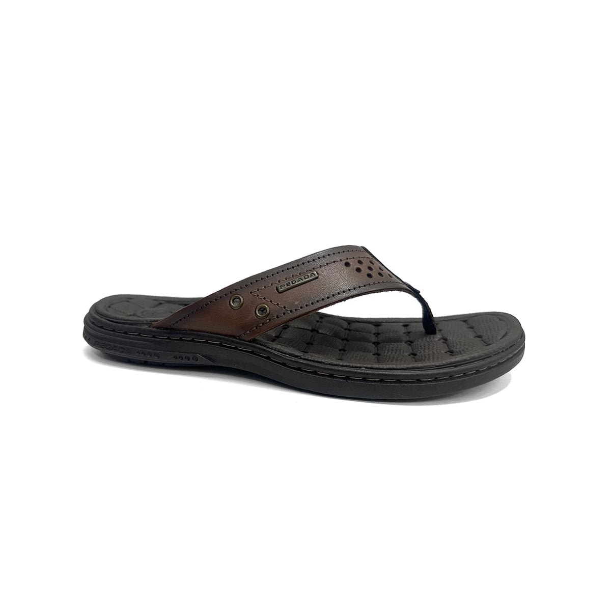 Chinelo Pegada Masculino Couro 131221 Pinhao