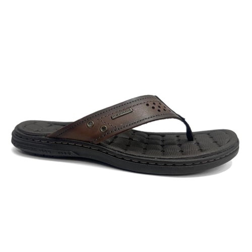 Chinelo Pegada Masculino Couro 131221 Pinhao