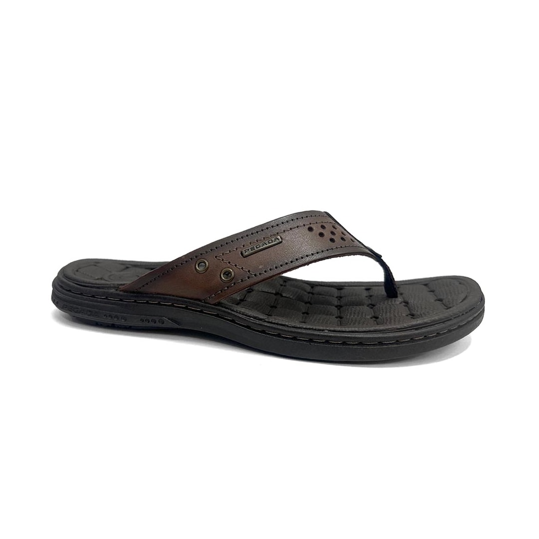 Chinelo Pegada Masculino Couro 131221 Pinhao Chinelo Pegada Masculino Couro 131221 Pinhao