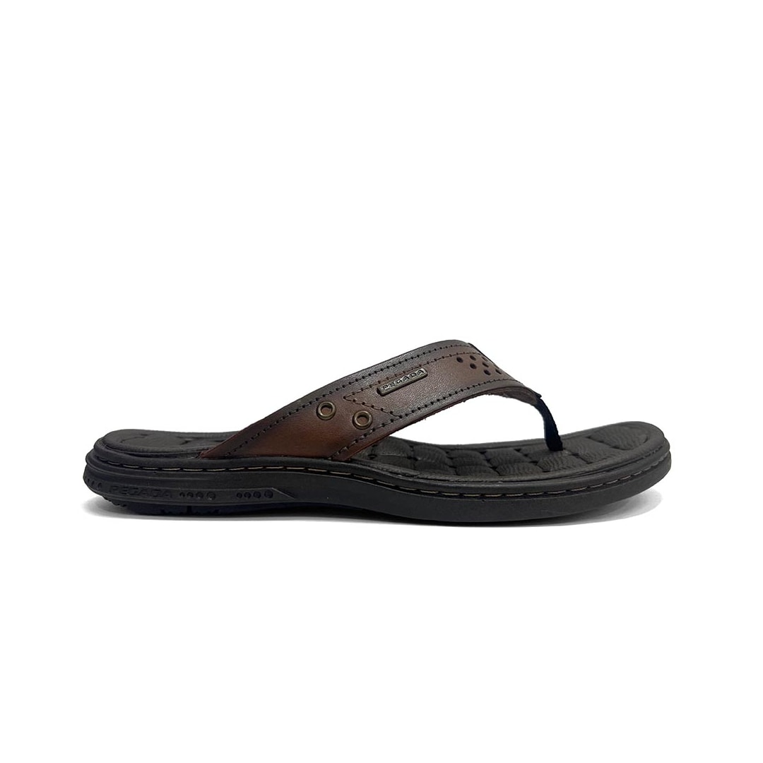 Chinelo Pegada Masculino Couro 131221 Pinhao