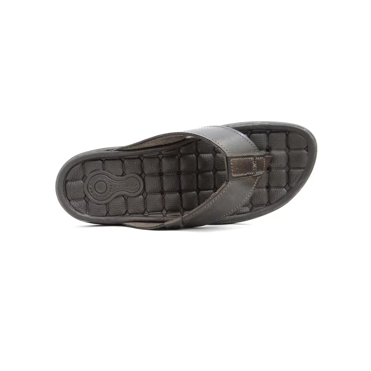 Chinelo Pegada Masculino De Couro 131281 Cravo Chinelo Pegada Masculino De Couro 131281 Cravo