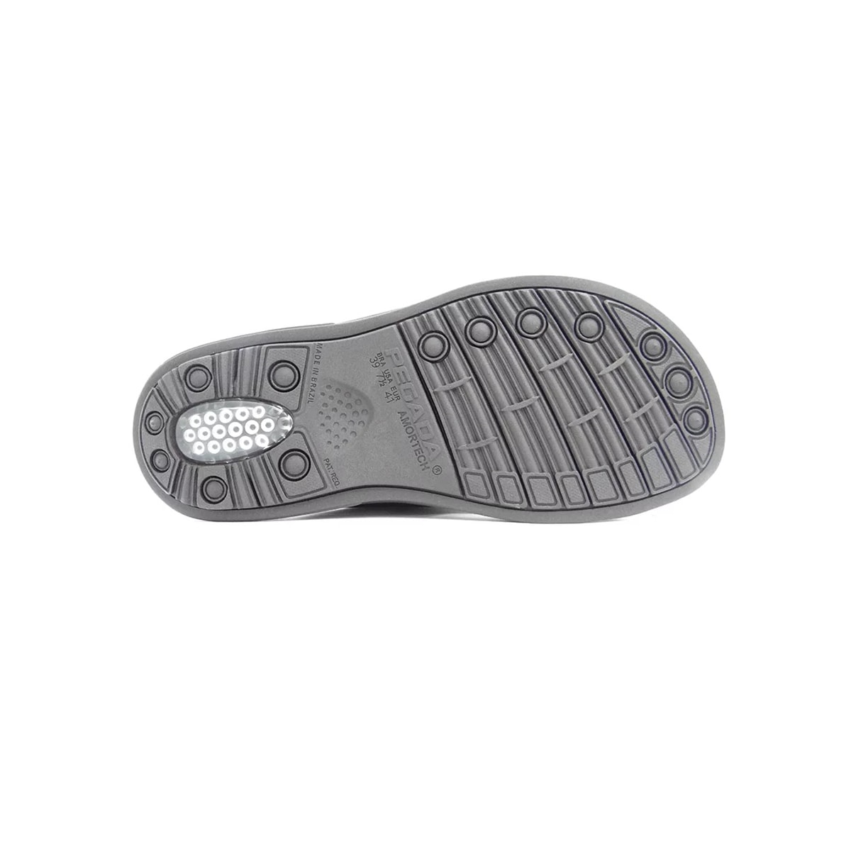 Chinelo Pegada Masculino de Couro 131283 Cravo Chinelo Pegada Masculino de Couro 131283 Cravo