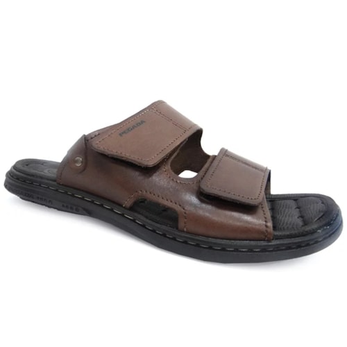 Chinelo Pegada Masculino de Couro 131283 Pinhao