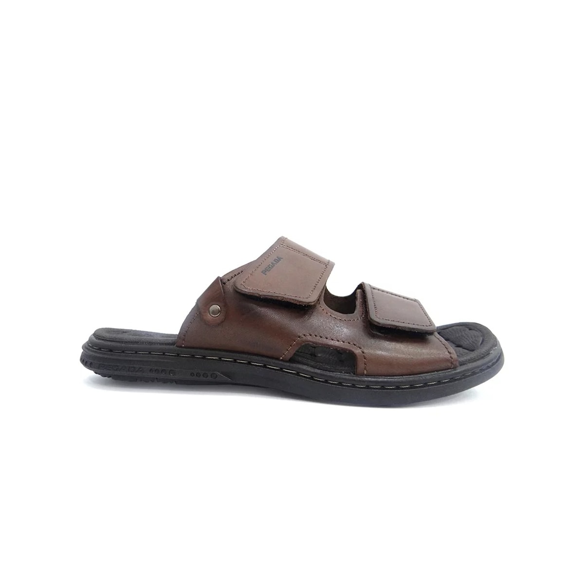 Chinelo Pegada Masculino de Couro 131283 Pinhao Chinelo Pegada Masculino de Couro 131283 Pinhao