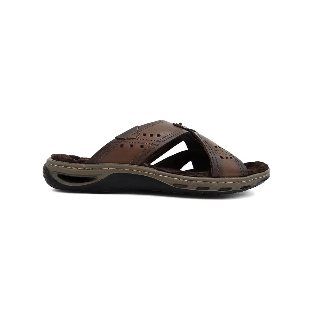 Chinelo Pegada Masculino de Couro 131655 Pinhao Chinelo Pegada Masculino de Couro 131655 Pinhao