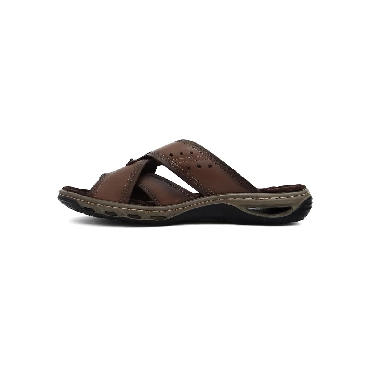 Chinelo Pegada Masculino de Couro 131655 Pinhao Chinelo Pegada Masculino de Couro 131655 Pinhao